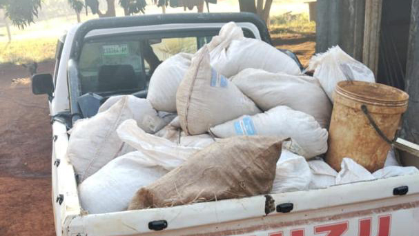This vehicle was confiscated after members of the UEDF found it with gold bearing sand. (File pic)